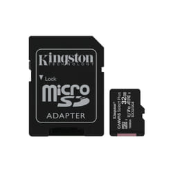Kingston Technology 32GB micSDHC Canvas Select Plus 100R A1 C10 Two Pack + Single ADP