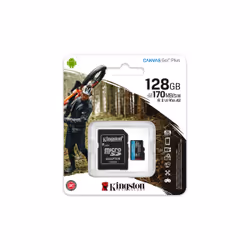 Kingston Technology 128GB microSDXC Canvas Go Plus 170R A2 U3 V30 Card + ADP - Additional view 5