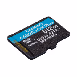 Kingston Technology 512GB microSDXC Canvas Go Plus 170R A2 U3 V30 Card + ADP - Additional view 4