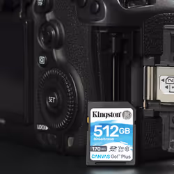 Kingston Technology Canvas Go! Plus 512GB SDXC Canvas Go Plus 170R C10 UHS-I U3 V30 - Additional view 6
