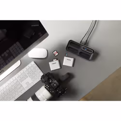 Kingston Technology USB3.2 Gen1 Workflow Dual-Slot microSDHC/SDXC UHS-II Card Reader - Additional view 8