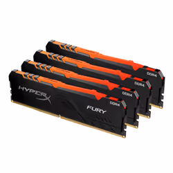 HyperX FURY HX432C16FB3AK4/128 memory module 128 GB 4 x 32 GB DDR4 3200 MHz