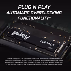 Kingston Technology FURY 16GB 3200MT/s DDR4 CL20 SODIMM Impact - Additional view 7