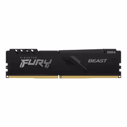 Kingston Technology FURY Beast 16GB 3733MT/s DDR4 CL19 DIMM 1Gx8 Black, 16 GB, 1 x 16 GB, DDR4, 288-pin DIMM