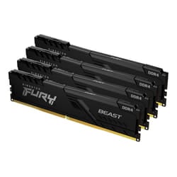 Kingston Technology FURY Beast 32GB 2666MT/s DDR4 CL16 DIMM (Kit of 4) Black