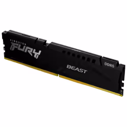 Kingston Technology FURY Beast 16GB 4800MT/s DDR5 CL38 DIMM Black, 16 GB, 1 x 16 GB, DDR5, 2400 MHz, 288-pin DIMM