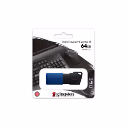 Kingston Technology DataTraveler 64GB USB3.2 Gen 1 Exodia M (Black + Blue) - Additional view 6