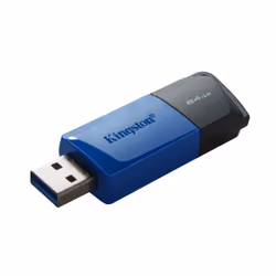 Kingston Technology DataTraveler 64GB USB3.2 Gen 1 Exodia M (Black + Blue) - 2 Pieces - Additional view 5