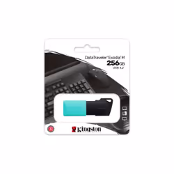Kingston Technology DataTraveler 256GB USB3.2 Gen1 Exodia M (Black + Teal) - Additional view 6