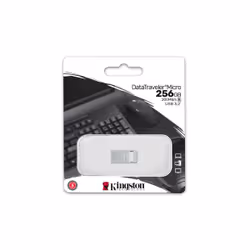 Kingston Technology DataTraveler 256GB Micro 200MB/s Metal USB 3.2 Gen 1 - Additional view 4