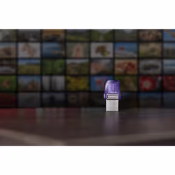 Kingston Technology DataTraveler 256GB microDuo 3C 200MB/s dual USB-A + USB-C - Additional view 7