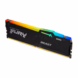 Kingston Technology FURY Beast 16GB 6000MT/s DDR5 CL40 DIMM RGB, 16 GB, 1 x 16 GB, DDR5, 3000 MHz, 288-pin DIMM