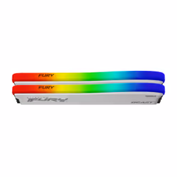 Kingston Technology FURY Beast 32GB 3600MT/s DDR4 CL18 DIMM (Kit of 2) White RGB SE