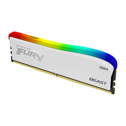 Kingston Technology FURY Beast 16GB 3600MT/s DDR4 CL18 DIMM White RGB SE