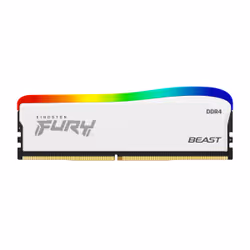 Kingston Technology FURY Beast 16GB 3600MT/s DDR4 CL18 DIMM White RGB SE