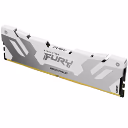 Kingston Technology FURY 32GB 6000MT/s DDR5 CL32 DIMM Renegade White XMP, 32 GB, 1 x 32 GB, DDR5, 288-pin DIMM