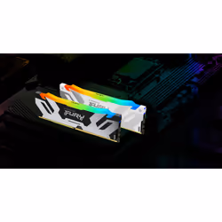 Kingston Technology FURY 32GB 6400MT/s DDR5 CL32 DIMM (Kit of 2) Renegade RGB White XMP - Additional view 6