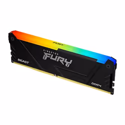 Kingston Technology FURY Beast 16GB 3733MT/s DDR4 CL19 DIMM 1Gx8 RGB, 16 GB, 1 x 16 GB, DDR4, 288-pin DIMM