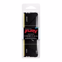 Kingston Technology FURY Beast 16GB 3733MT/s DDR4 CL19 DIMM 1Gx8 RGB