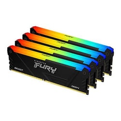 Kingston Technology FURY Beast 32GB 2666MT/s DDR4 CL16 DIMM (Kit of 4) RGB