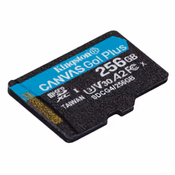 Kingston Technology 256GB microSDXC Canvas Go Plus Gen4 200MB/s A2 U3 V30 Card + Adapter - Additional view 4