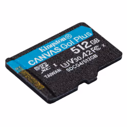 Kingston Technology 512GB microSDXC Canvas Go Plus Gen4 200MB/s A2 U3 V30 Card + Adapter - Additional view 4