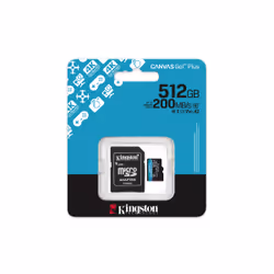 Kingston Technology 512GB microSDXC Canvas Go Plus Gen4 200MB/s A2 U3 V30 Card + Adapter - Additional view 5