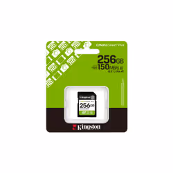 Kingston Technology 256GB SDXC Canvas Select Plus Gen3 150MB/s C10 UHS-I U1 V10