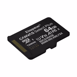 Kingston Technology 64GB microSDXC Canvas Select Plus Gen3 100MB/s A1 Card + Adapter - Additional view 4