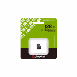 Kingston Technology 128GB micSDXC Canvas Select Plus Gen3 150R A1 Single Pack w/o ADP