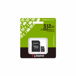 Kingston Technology 512GB microSDXC Canvas Select Plus Gen3 150MB/s A1 Card + Adapter - Additional view 5