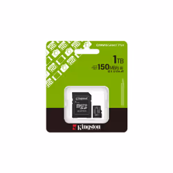 Kingston Technology 1TB microSDXC Canvas Select Plus Gen3 150MB/s A1 Card + Adapter - Additional view 5