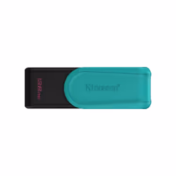 Kingston Technology DataTraveler 128GB Portable USB 3.2 Gen 1 Exodia S (Black/Turquoise), 128 GB, USB Type-A, 3.2 Gen 1 (3.1 ...