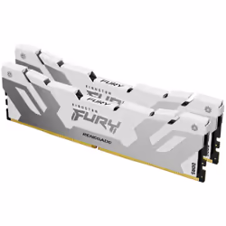 Kingston Technology FURY 48GB 8000MT/s DDR5 CL38 DIMM (Kit of 2) Renegade White, 48 GB, 2 x 24 GB, DDR5, 288-pin DIMM