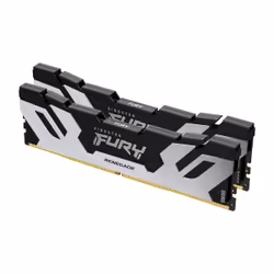 Kingston Technology FURY 48GB 8000MT/s DDR5 CL38 DIMM (Kit of 2) Renegade Silver, 48 GB, 2 x 24 GB, DDR5, 288-pin DIMM