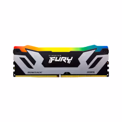 Kingston Technology FURY 24GB 8800MT/s DDR5 CL42 CUDIMM Renegade RGB Silver, 24 GB, 1 x 24 GB, DDR5, 288-pin DIMM
