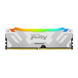 Kingston Technology FURY 24GB 8000MT/s DDR5 CL38 DIMM Renegade RGB White