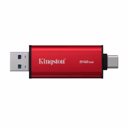 Kingston Technology 512GB Dual USB-A/C Portable SSD, Up to 1050MB/s USB 3.2 Gen 2 - Additional view 2