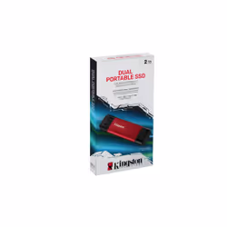 Kingston Technology 2TB Dual USB-A/C Portable SSD, Up to 1050MB/s USB 3.2 Gen 2 - Additional view 5