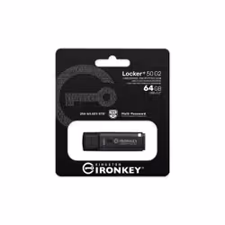 Kingston Technology IronKey 64GB Locker Plus 50 G2, FIPS 197, AES-256 - Additional view 4