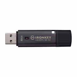 Kingston Technology IronKey 32GB Locker Plus 50 G2, FIPS 197, AES-256 - Additional view 2