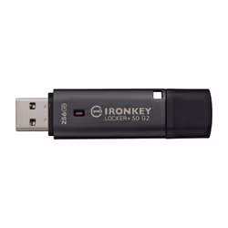 Kingston Technology IronKey 256GB Locker Plus 50 G2, FIPS 197, AES-256 - Additional view 2