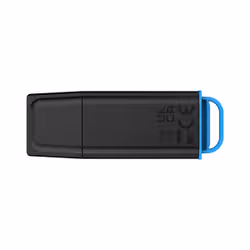 Kingston Technology DataTraveler 128GB Portable USB 3.2 Gen 1 Exodia Black/Blue - Additional view 2