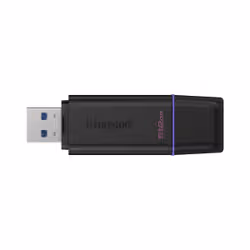 Kingston Technology DataTraveler 512GB Portable USB 3.2 Gen 1 Exodia Black/Purple - Additional view 3