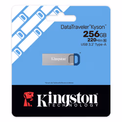 Kingston Technology DataTraveler 256GB Kyson 220MB/s Metal USB 3.2 Gen 1 - Additional view 6