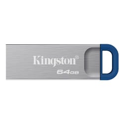 Kingston Technology DataTraveler 64GB Kyson 220MB/s Metal USB 3.2 Gen 1