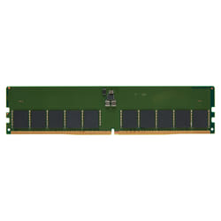 Kingston Technology 32GB DDR5 5600MT/s ECC Unbuffered DIMM CL46 2Rx8 1.1V 288-pin 16Gbit Micron H