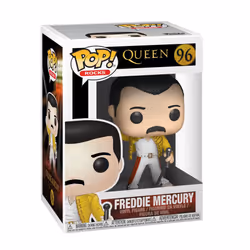 Funko 33732 Pop Rocks: QueenFreddy Mercury Wembley 1986  Multicolor