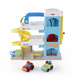 Fisher-Price Little People Toddler Toy Helpful Neighbor's Garage Plays