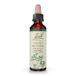 Bach Original Flower Remedies  Walnut for Adapting to Change  Natural Homeopathic Flower Essence  Holistic Wellness and Stress Relief  Vegan  20mL Dro